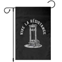 Funny Vive La Resistance Garden Flag Femme Feminist Vintage Guillotine - Wonder Print Shop