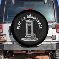 Funny Vive La Resistance Spare Tire Cover Femme Feminist Vintage Guillotine - Wonder Print Shop