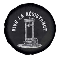 Funny Vive La Resistance Spare Tire Cover Femme Feminist Vintage Guillotine - Wonder Print Shop
