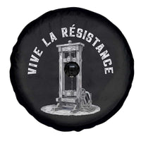 Funny Vive La Resistance Spare Tire Cover Femme Feminist Vintage Guillotine - Wonder Print Shop