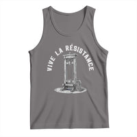 Funny Vive La Resistance Tank Top Femme Feminist Vintage Guillotine - Wonder Print Shop