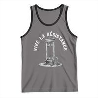 Funny Vive La Resistance Tank Top Femme Feminist Vintage Guillotine - Wonder Print Shop