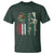 Funny Chinga La Migra T Shirt Gun Vintage Mexican Flag - Wonder Print Shop