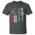 Funny Chinga La Migra T Shirt Gun Vintage Mexican Flag - Wonder Print Shop
