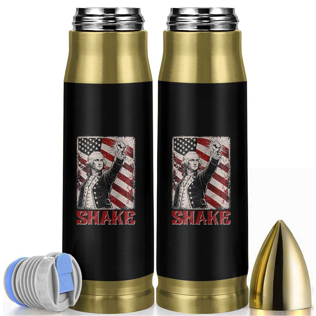 Shake And Bake George Washington 4th of July Couple Matching Bullet Tumbler