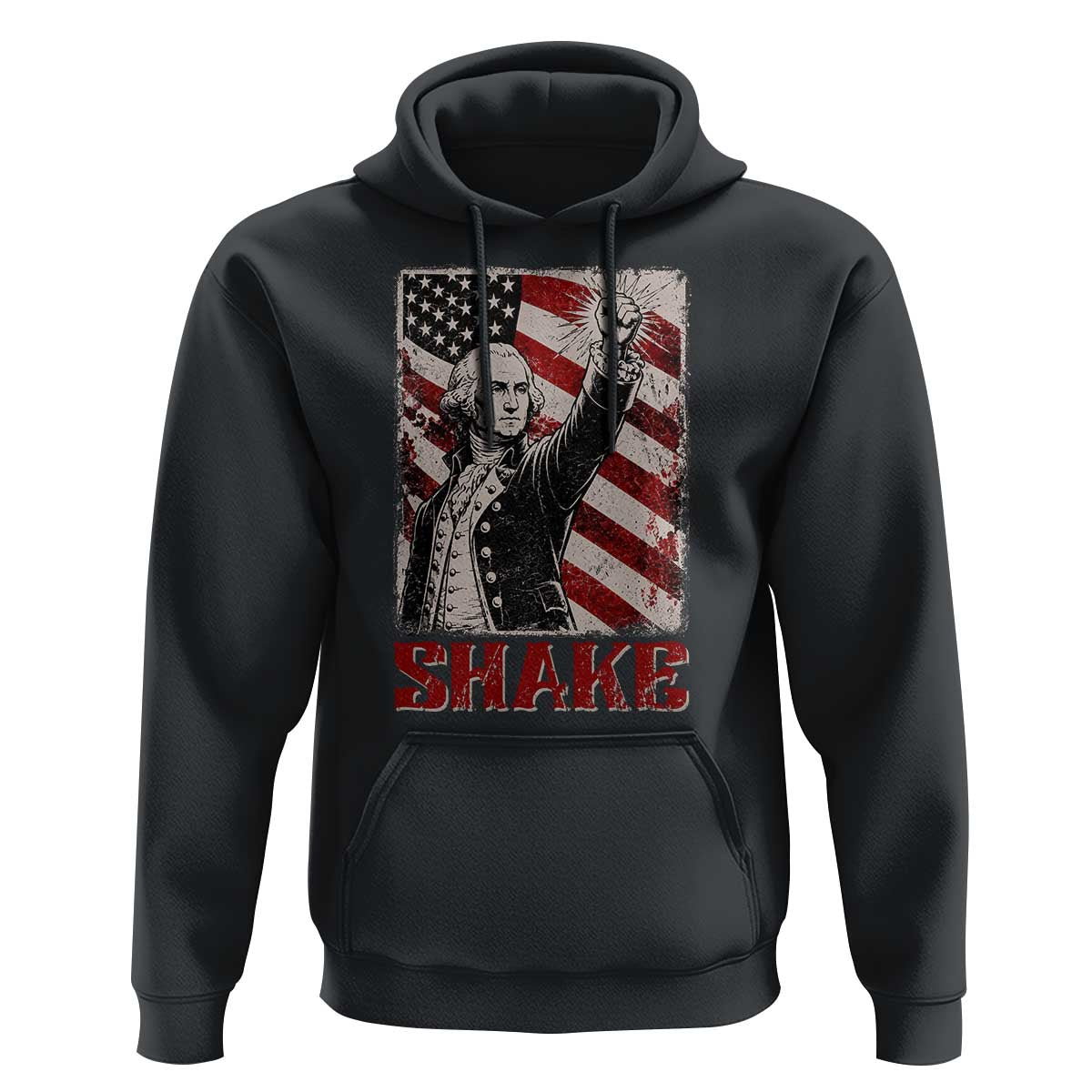 Shake And Bake George Washington 4th of July Couple Matching Hoodie