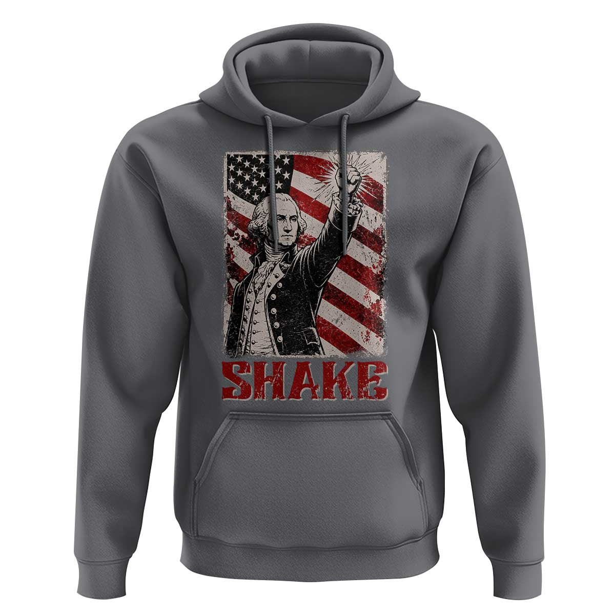Shake And Bake George Washington 4th of July Couple Matching Hoodie