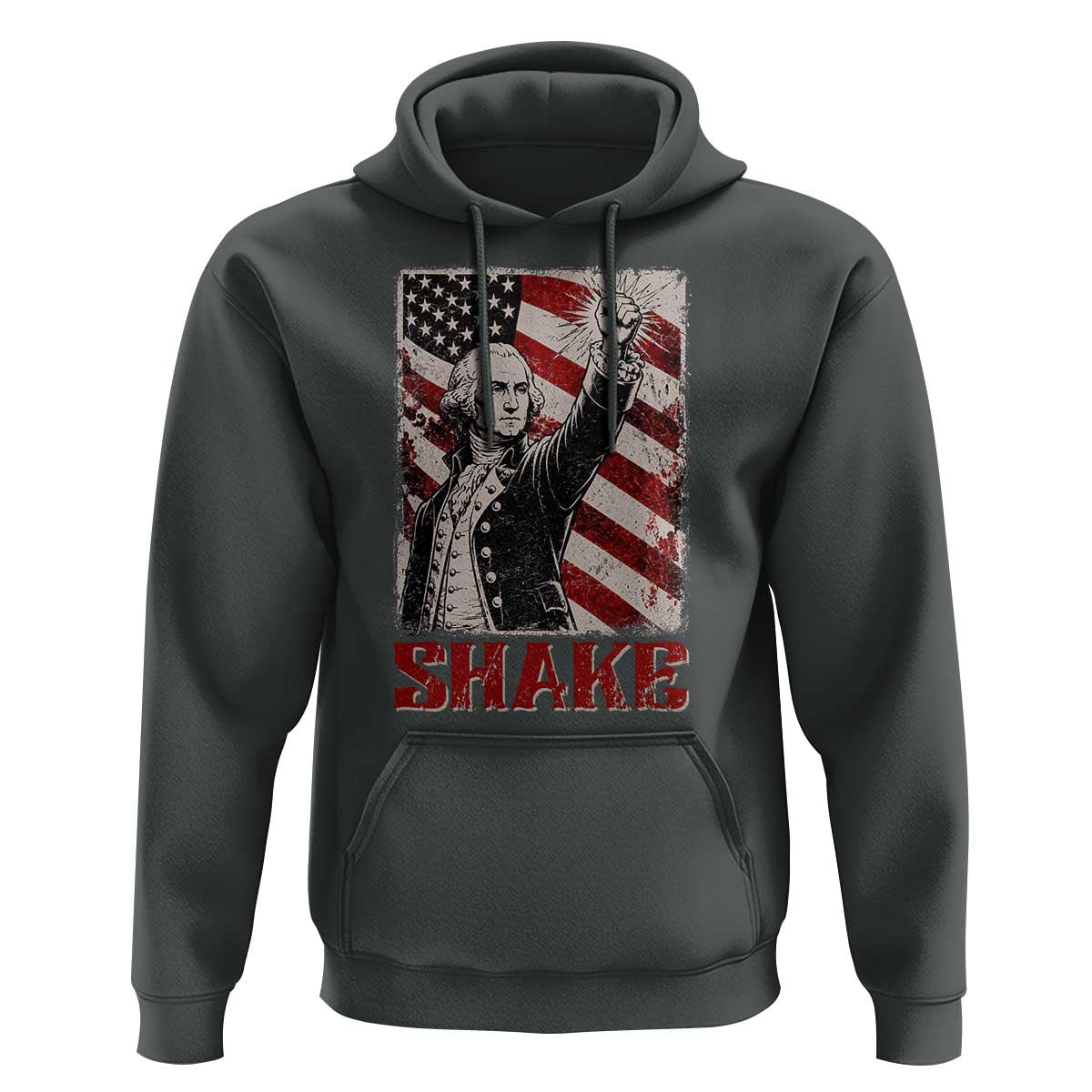 Shake And Bake George Washington 4th of July Couple Matching Hoodie