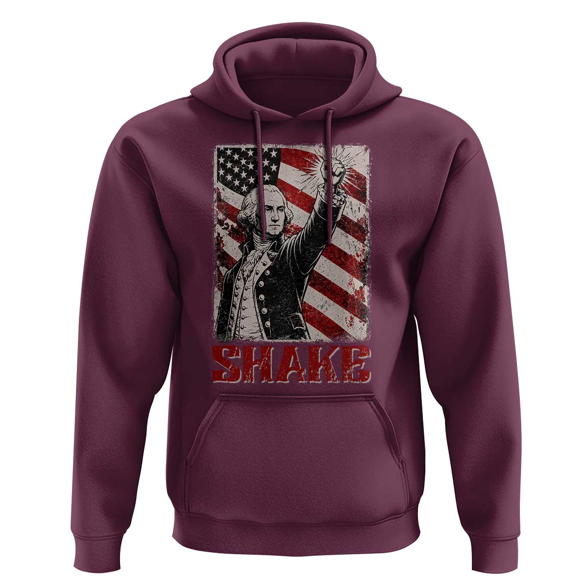 Shake And Bake George Washington 4th of July Couple Matching Hoodie