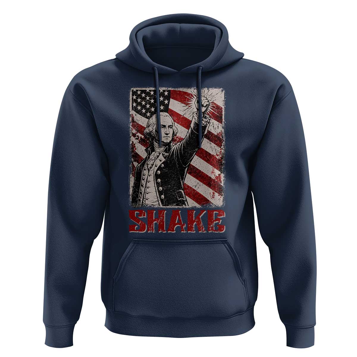 Shake And Bake George Washington 4th of July Couple Matching Hoodie
