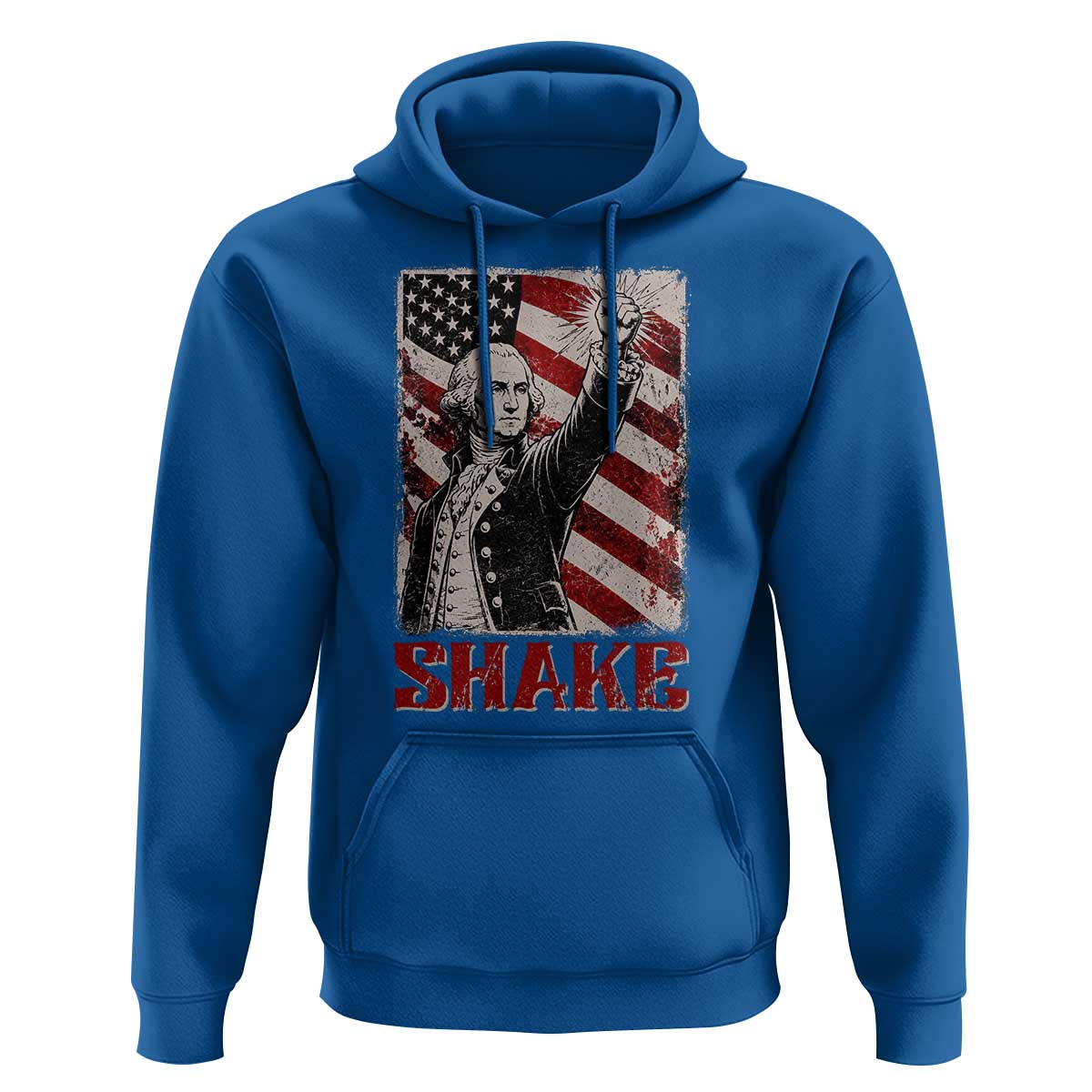 Shake And Bake George Washington 4th of July Couple Matching Hoodie