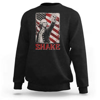 Shake And Bake George Washington 4th of July Couple Matching Sweatshirt