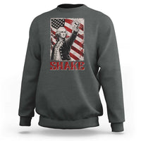 Shake And Bake George Washington 4th of July Couple Matching Sweatshirt