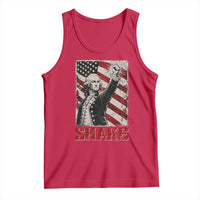 Shake And Bake George Washington 4th of July Couple Matching Tank Top
