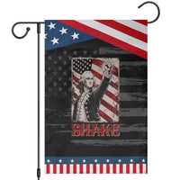 Shake And Bake George Washington 4th of July Couple Matching Patriotic Garden Flag