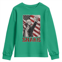 Shake And Bake George Washington 4th of July Couple Matching Youth Sweatshirt