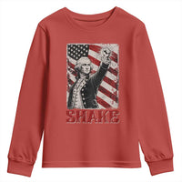 Shake And Bake George Washington 4th of July Couple Matching Youth Sweatshirt