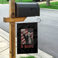 Shake And Bake Benjamin Franklin 4th of July Couple Matching Garden Flag