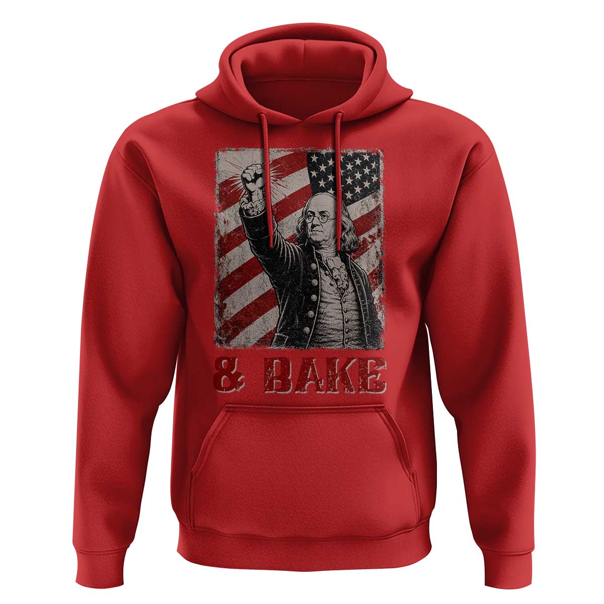 Shake And Bake Benjamin Franklin 4th of July Couple Matching Hoodie
