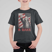 Shake And Bake Benjamin Franklin 4th of July Couple Matching T Shirt For Kid
