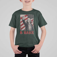 Shake And Bake Benjamin Franklin 4th of July Couple Matching T Shirt For Kid