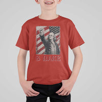 Shake And Bake Benjamin Franklin 4th of July Couple Matching T Shirt For Kid
