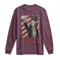 Shake And Bake Benjamin Franklin 4th of July Couple Matching Long Sleeve Shirt