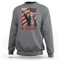 Shake And Bake Benjamin Franklin 4th of July Couple Matching Sweatshirt