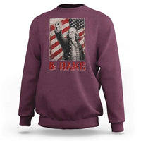 Shake And Bake Benjamin Franklin 4th of July Couple Matching Sweatshirt