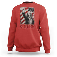 Shake And Bake Benjamin Franklin 4th of July Couple Matching Sweatshirt