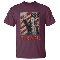 Shake And Bake Benjamin Franklin 4th of July Couple Matching T Shirt