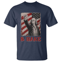Shake And Bake Benjamin Franklin 4th of July Couple Matching T Shirt