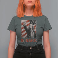 Shake And Bake Benjamin Franklin 4th of July Couple Matching T Shirt For Women