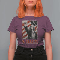 Shake And Bake Benjamin Franklin 4th of July Couple Matching T Shirt For Women