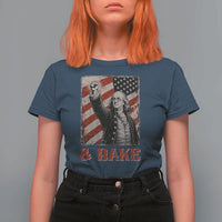 Shake And Bake Benjamin Franklin 4th of July Couple Matching T Shirt For Women