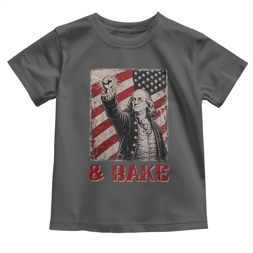 Shake And Bake Benjamin Franklin 4th of July Couple Matching Toddler T Shirt