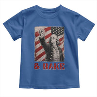 Shake And Bake Benjamin Franklin 4th of July Couple Matching Toddler T Shirt