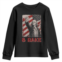 Shake And Bake Benjamin Franklin 4th of July Couple Matching Youth Sweatshirt