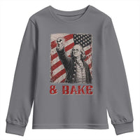 Shake And Bake Benjamin Franklin 4th of July Couple Matching Youth Sweatshirt