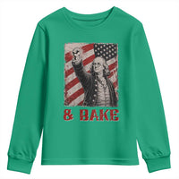 Shake And Bake Benjamin Franklin 4th of July Couple Matching Youth Sweatshirt