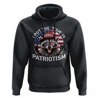 I Put The Tism In Patriotism Hoodie Patriotic Raccoon 4th of July