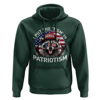 I Put The Tism In Patriotism Hoodie Patriotic Raccoon 4th of July