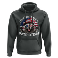 I Put The Tism In Patriotism Hoodie Patriotic Raccoon 4th of July