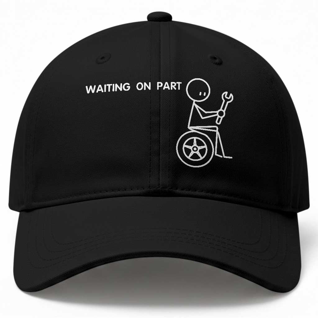 Waiting On Parts Funny Mechanic Baseball Cap Car Technician Auto Repair Life