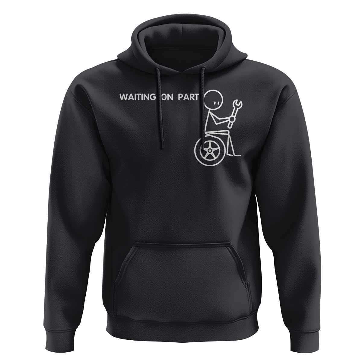 Waiting On Parts Funny Mechanic Hoodie Car Technician Auto Repair Life