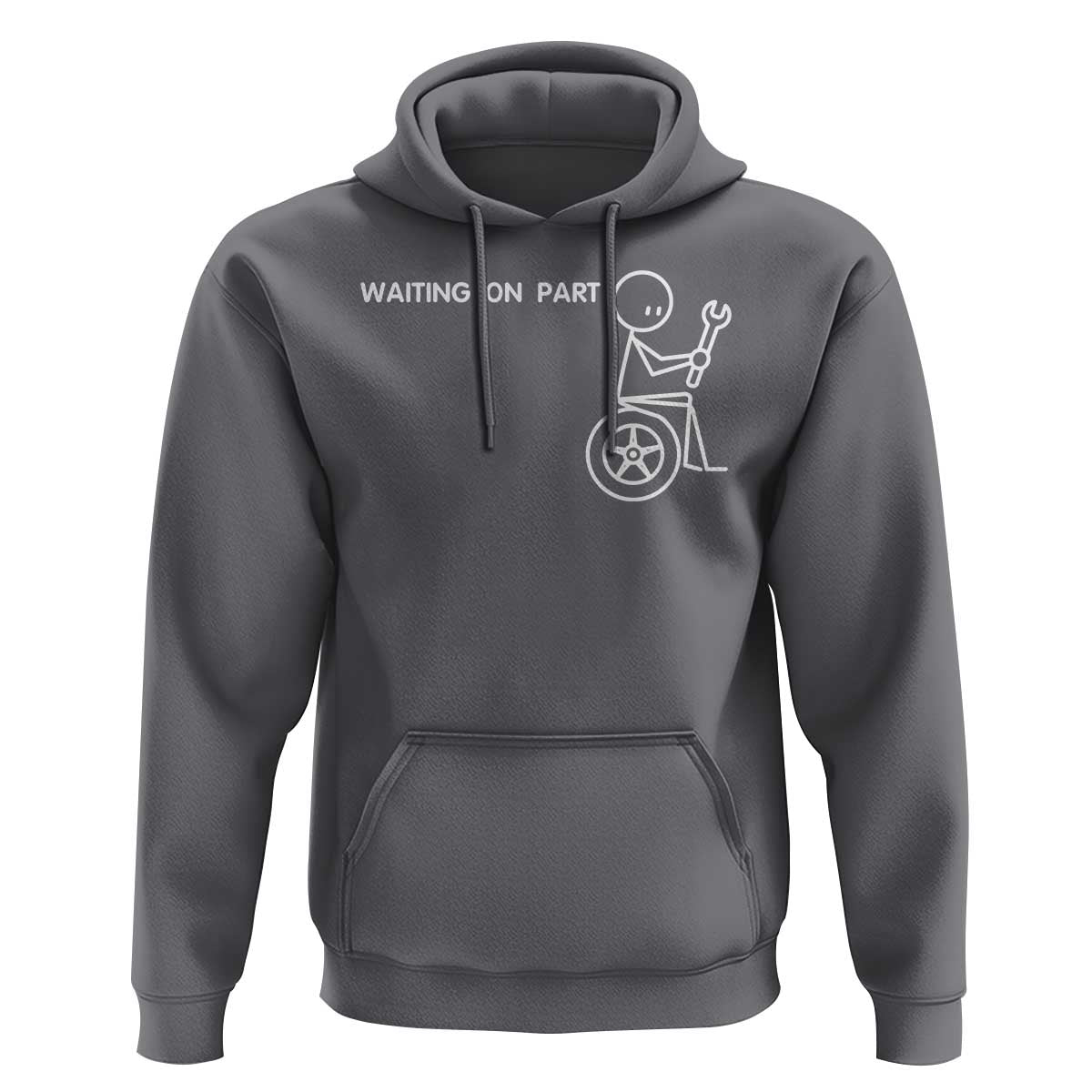 Waiting On Parts Funny Mechanic Hoodie Car Technician Auto Repair Life