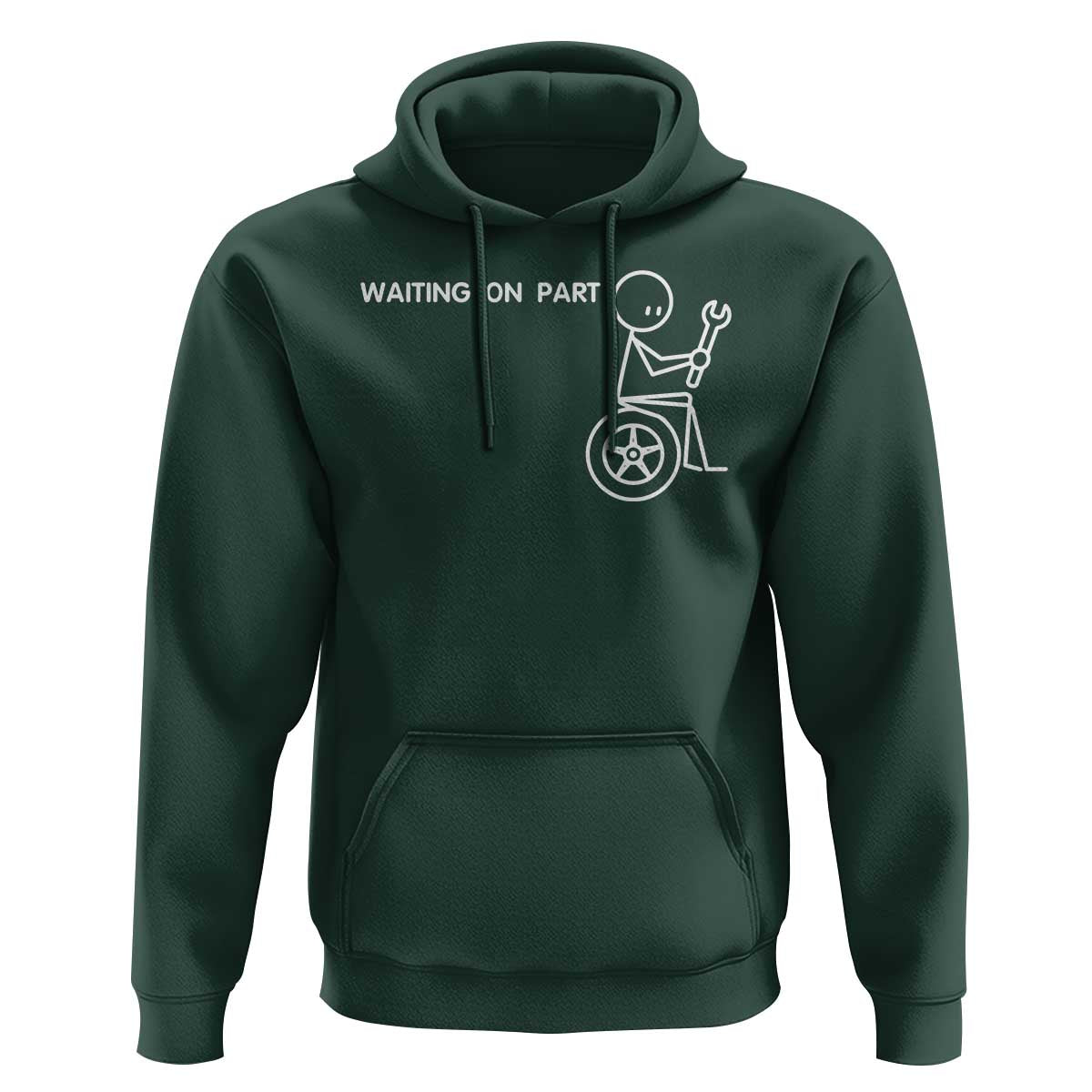 Waiting On Parts Funny Mechanic Hoodie Car Technician Auto Repair Life