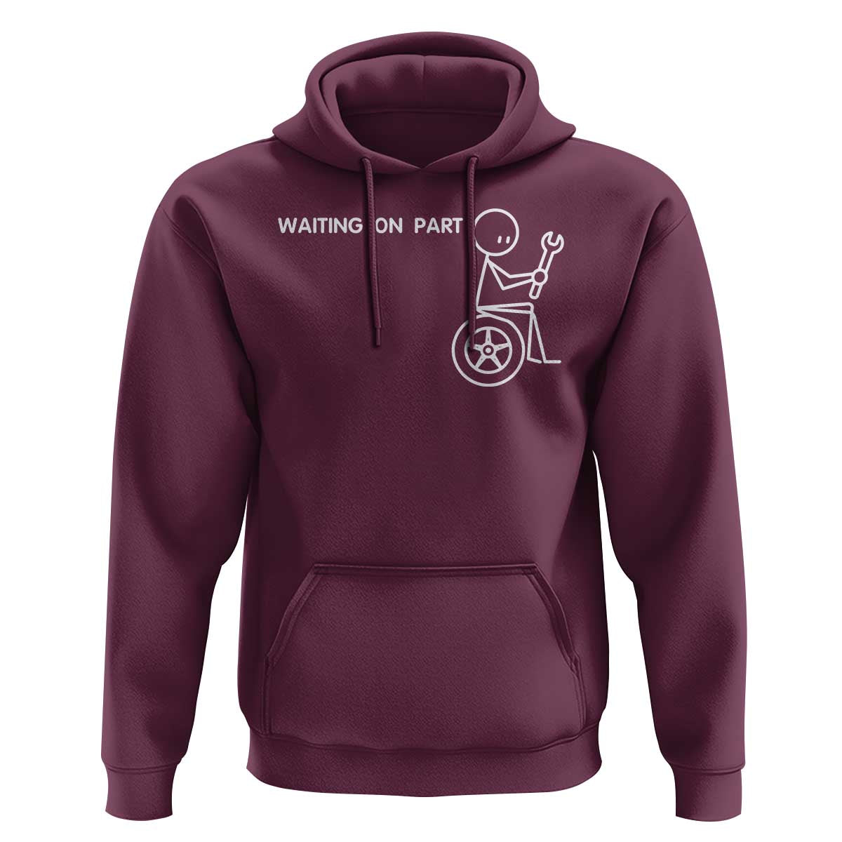 Waiting On Parts Funny Mechanic Hoodie Car Technician Auto Repair Life
