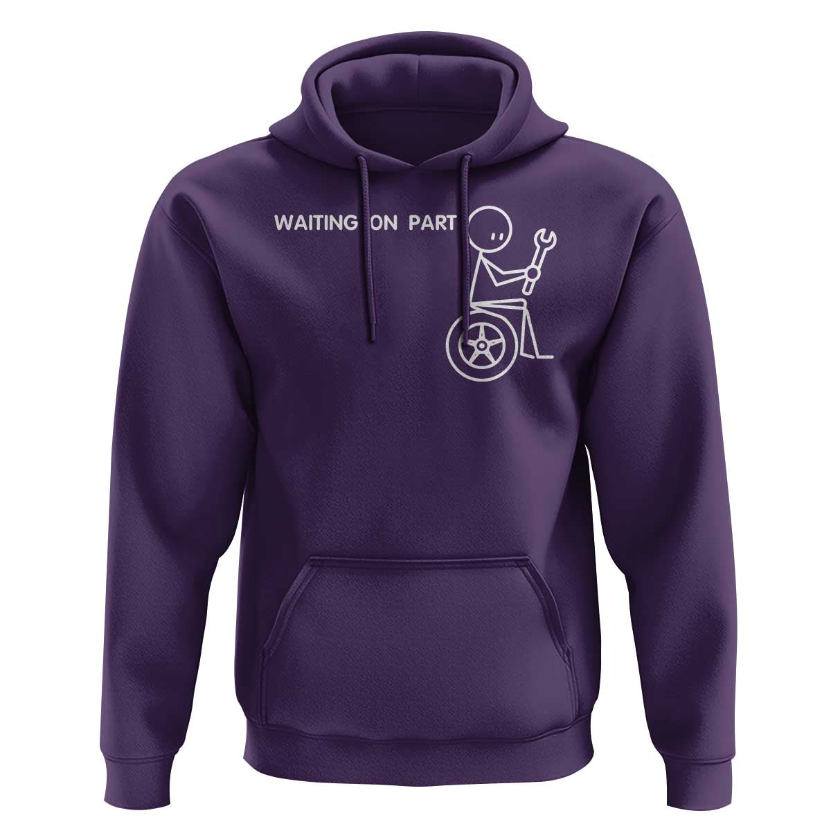 Waiting On Parts Funny Mechanic Hoodie Car Technician Auto Repair Life