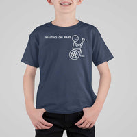 Waiting On Parts Funny Mechanic T Shirt For Kid Car Technician Auto Repair Life